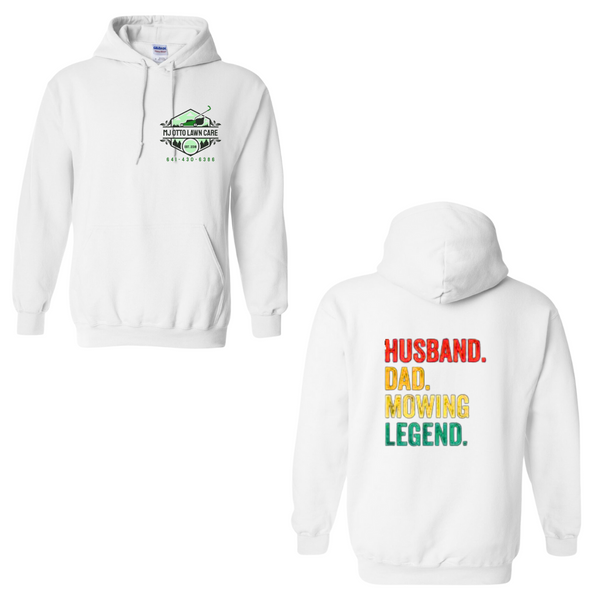 MJ OTTO - Heavy Blend™ Hooded Sweatshirt - Gildan 18500 (MOWING LEGEND)