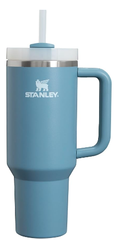 Stanley Quencher H2.0 FlowState Stainless Steel Vacuum Insulated Tumbler with Lid and Straw (Highland/cactus engraving)