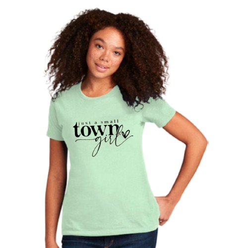 Comfort Colors garment-Dyed Heavyweight T-Shirt (Just a Small Town Girl)