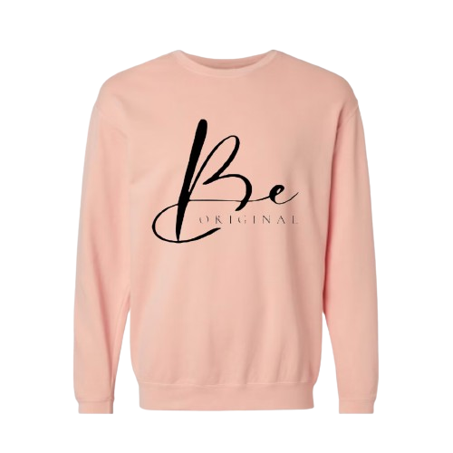 Comfort Colors Lightweight Fleece Crewneck Sweatshirt (Be Original)