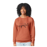 Comfort Colors Lightweight Fleece Crewneck Sweatshirt (Perfectly Imperfect)