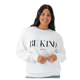 Comfort Colors Lightweight Fleece Crewneck Sweatshirt (Be Kind)