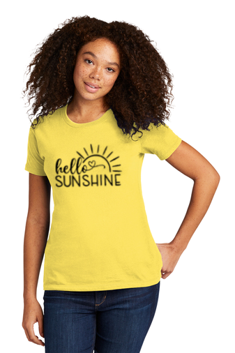 Comfort Colors garment-Dyed Heavyweight T-Shirt (Hello Sunshine)